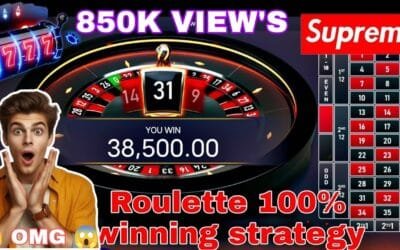 Casion roulette 100% winning strategy playing 37 number 500X casino tips #casino #earning #tips