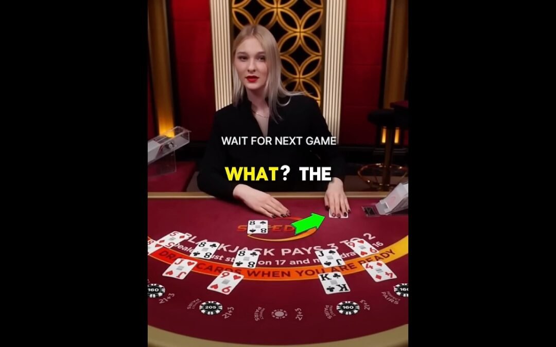 Acoustic dealer gets screamed at #casino #blackjack #part1