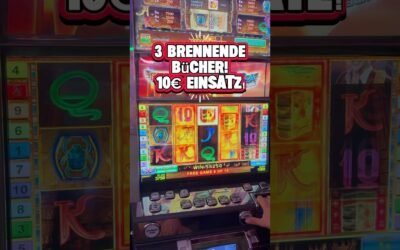 Book of Ra Fixed mit 3 brennenden Büchern! #casino #viral #fyp #spass #comedy