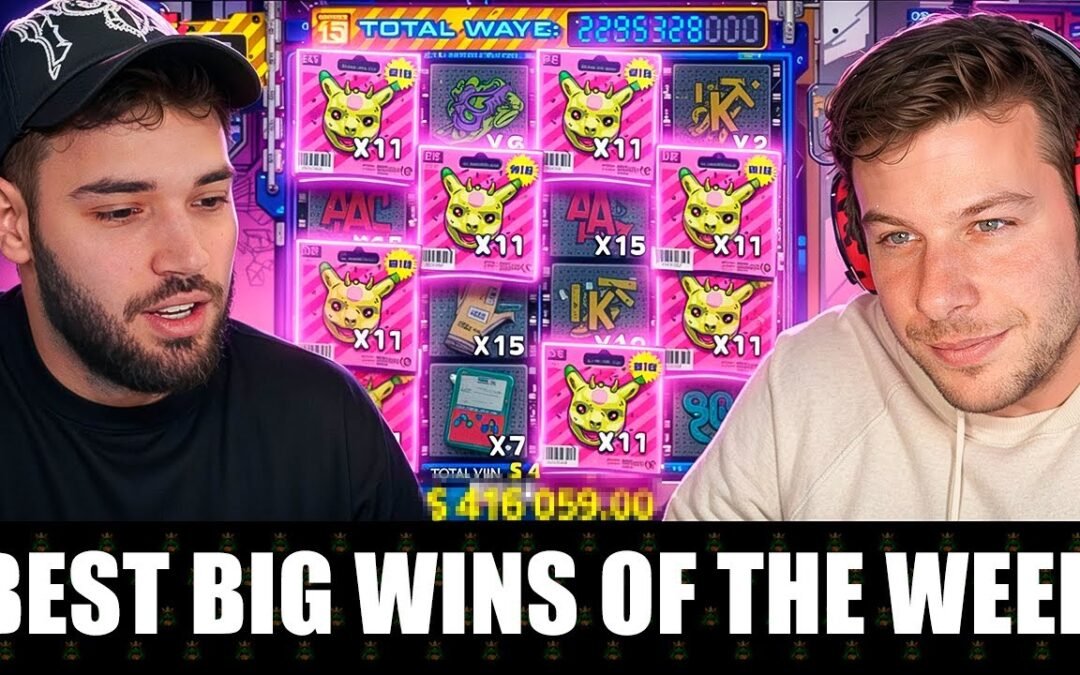 TOP 10 BIGGEST STREAMERS SLOT WINS OF THE WEEK / Trainwreckstv, Cabrzy, xQc, Adin Ross, xPosed / #3