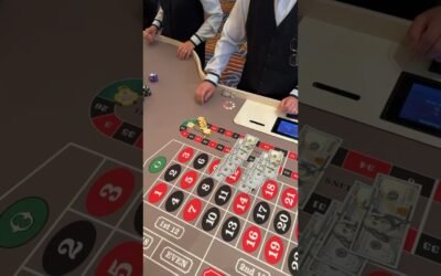 $11000 on one spin of roulette, what’s the biggest bet you’ve seen? #casino #roulette #slots #vegas