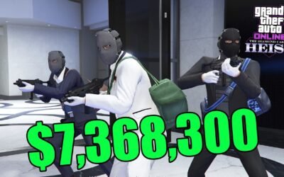 GTA Online Casino Heist – Aggressive Approach Hard $7,368,300