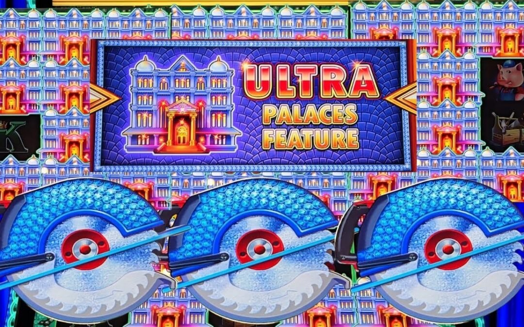 I Hit The Ultra Palaces Feature!! 2 Hand Pays On Huff N Even More Puff Grand - MAX BET