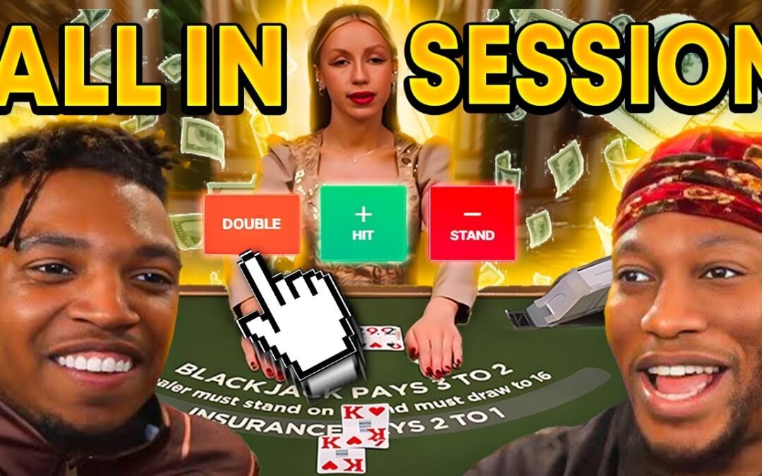 The Blackjack Run of a Lifetime w/ ZIAS & BLOU (RECORD WIN)