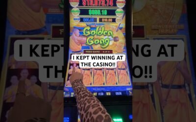 I COULDNT STOP WINNING! #casinoshorts #viralshorts #casino #gamble #lucky
