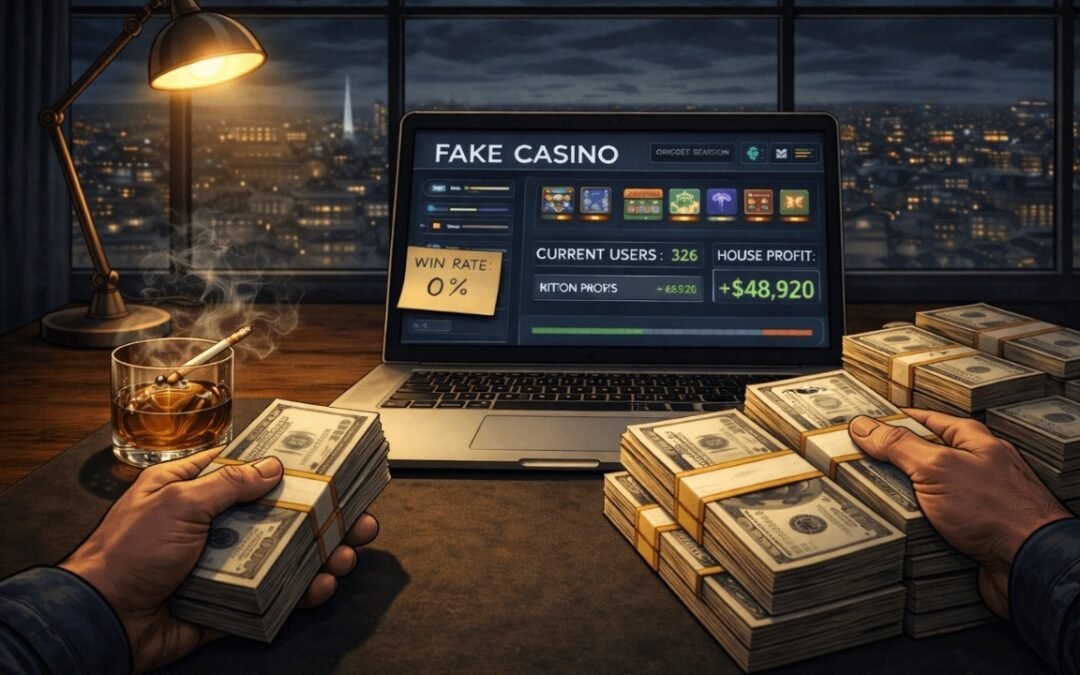 POV: You Start Running a Fake Online Casino That Never Loses